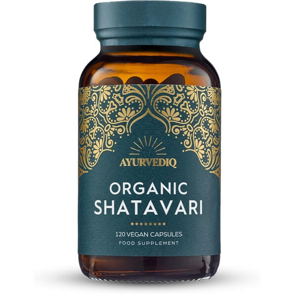 Organic Shatavari Capsules 500mg 120 Vegan Capsules