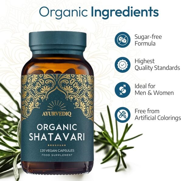 Shatavari Organic 400mg
