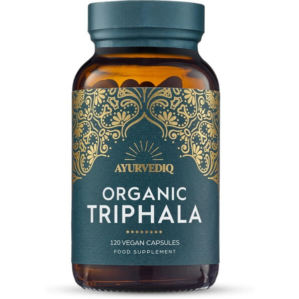 Organic Triphala Capsules 500mg 120 Vegan Capsules