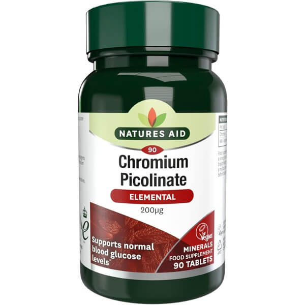 Chromium Picolinate 200µg 90 Tablets