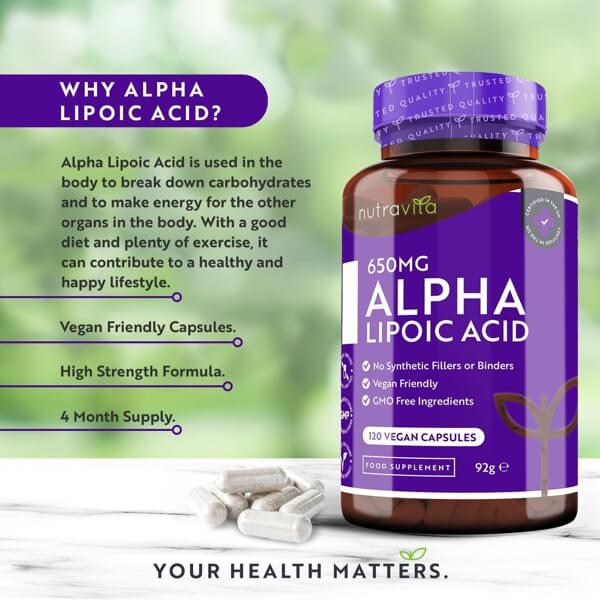Alpha Lipoic Acid: The Powerful Antioxidant for for Your Wellness