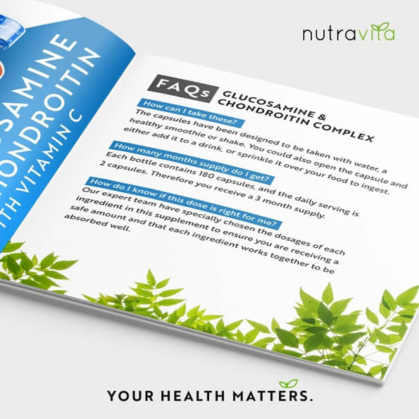 Glucosamine and Chondroitin Complex by Nutravita
