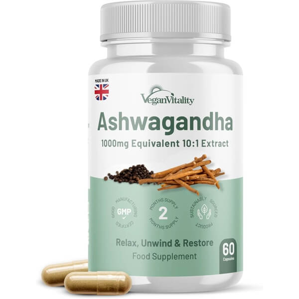 Ashwagandha High Strength 1000mg 60 Capsules