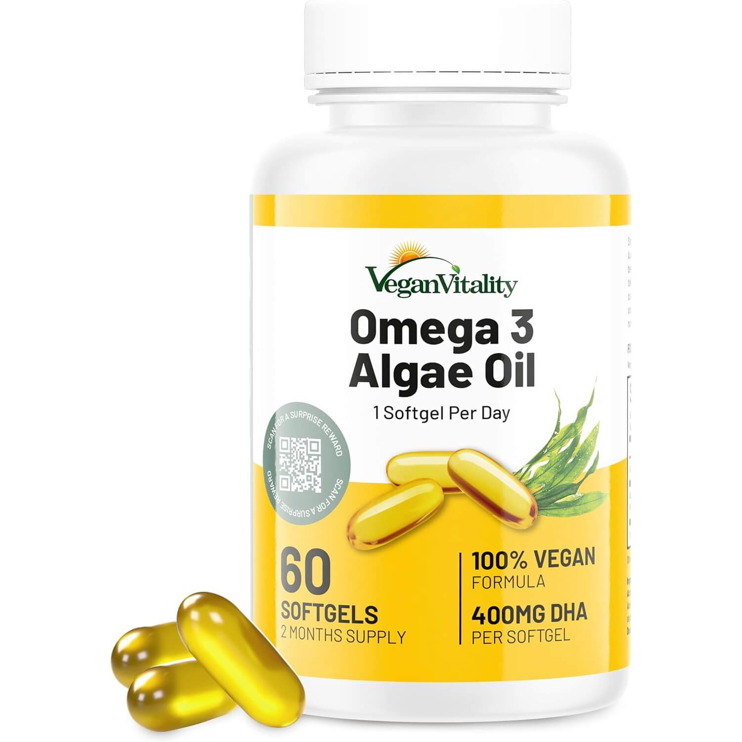 Omega 3 Algae Oil by Vegan Vitality