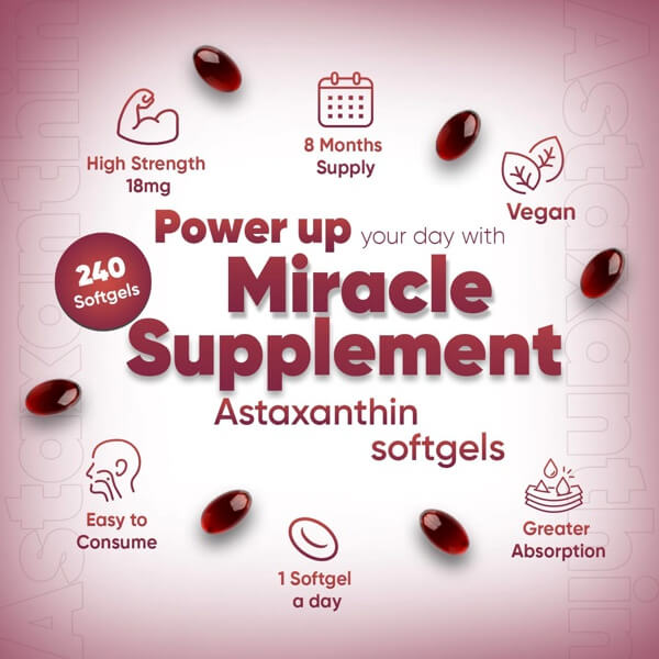 Astaxanthin High Strength Natural Supplement