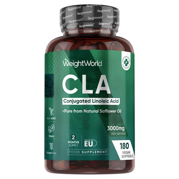 CLA 3000mg 180 Softgels 80% Active Isomers