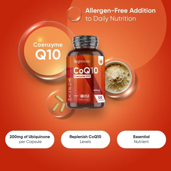 Powerful CoEnzyme Q10 for Daily Energy Boost