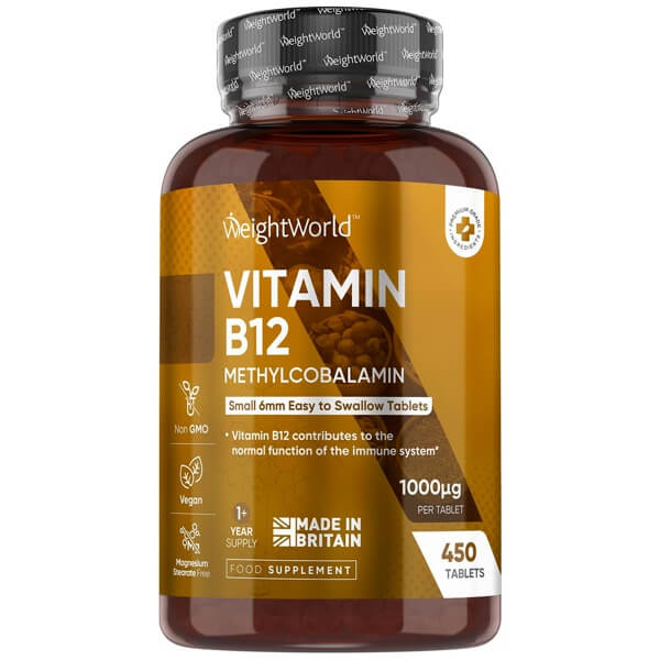 Vitamin B12 Vegan 1000mcg 450 Tablets