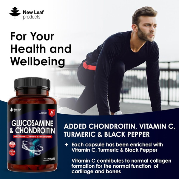 Glucosamine and Chondroitin High Strength