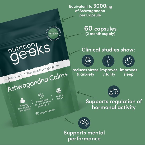 Ashwagandha KSM 66 for Stress Relief