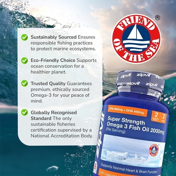 ‎Premium Omega-3 Fish Oil