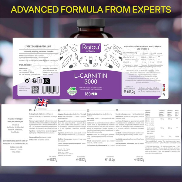 L-Carnitine Tartrate by Raibu