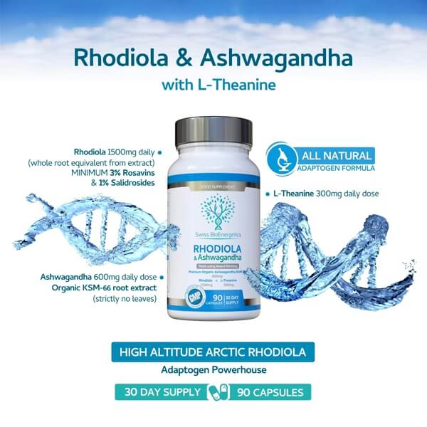 Rhodiola & Ashwagandha: The Ultimate Adaptogen