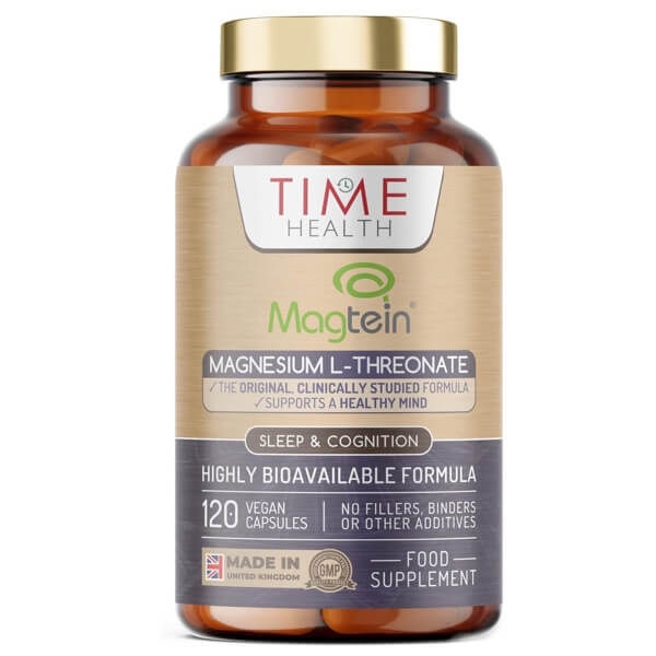 Magnesium L-threonate 2100mg Magtein 120 Capsules