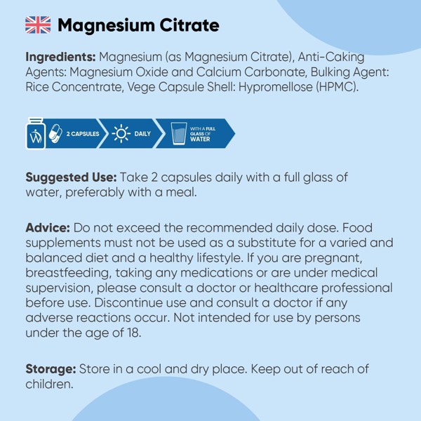Magnesium Citrate by WeightWorld