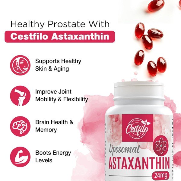 Liposomal Astaxanthin 24mg by Cestfilo