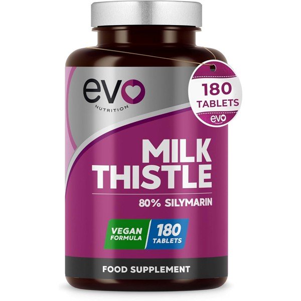 Milk Thistle Silymarin by EVO Nutrition