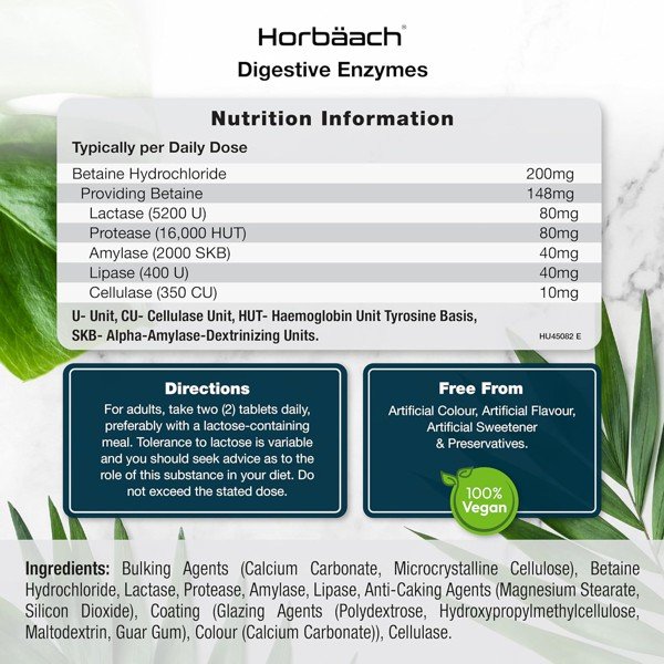 Digestive Enzymes Complex with Betaine