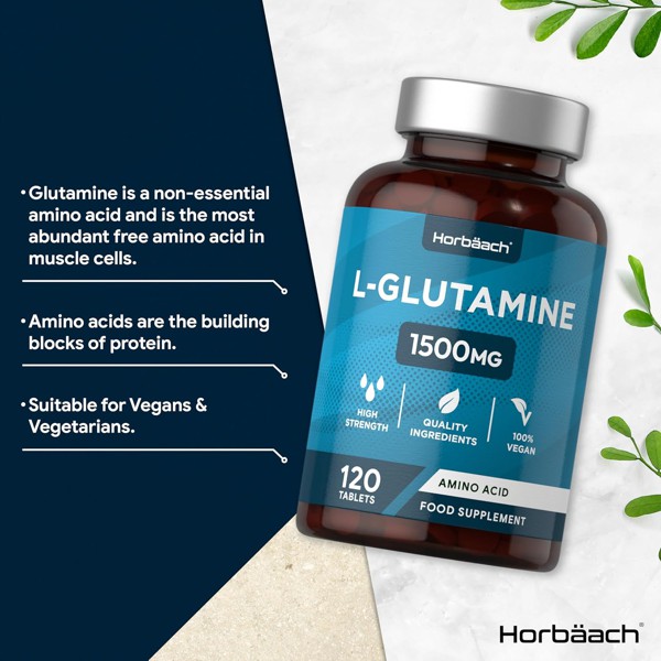 L-Glutamine High Strength by Horbaach