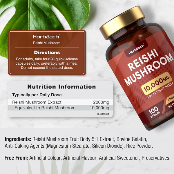Reishi Mushroom Extract by Horbaach