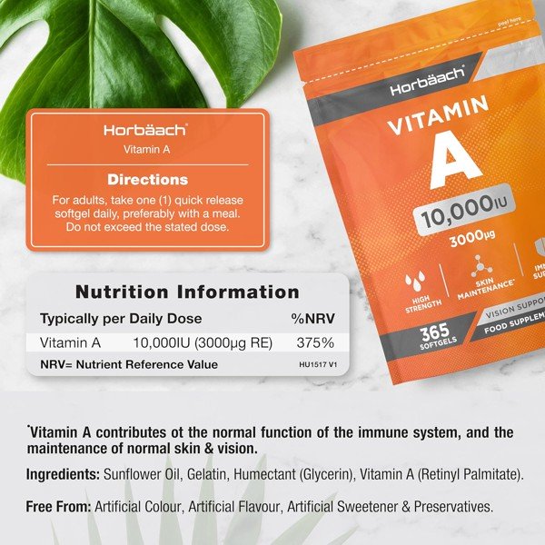 Vitamin A Supplement by Horbaach