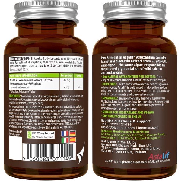 Astaxanthin Complex 42mg by Igennus