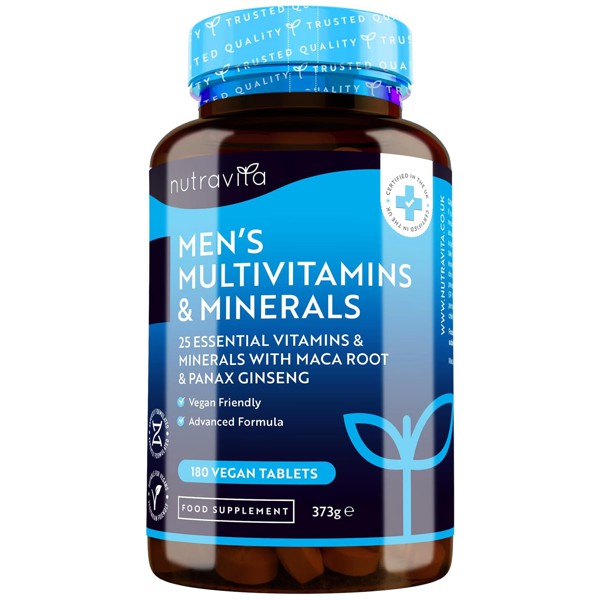 Men's Multivitamins and Minerals by Nutravita