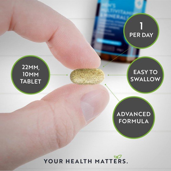 Men's Multivitamins and Minerals by Nutravita