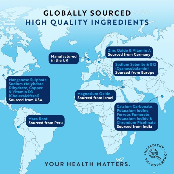 Men's Multivitamins and Minerals by Nutravita