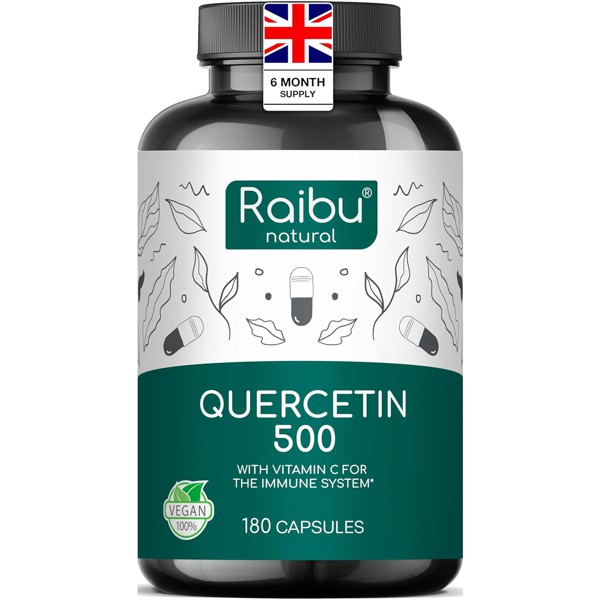 Pure Quercetin Supplement by Raibu