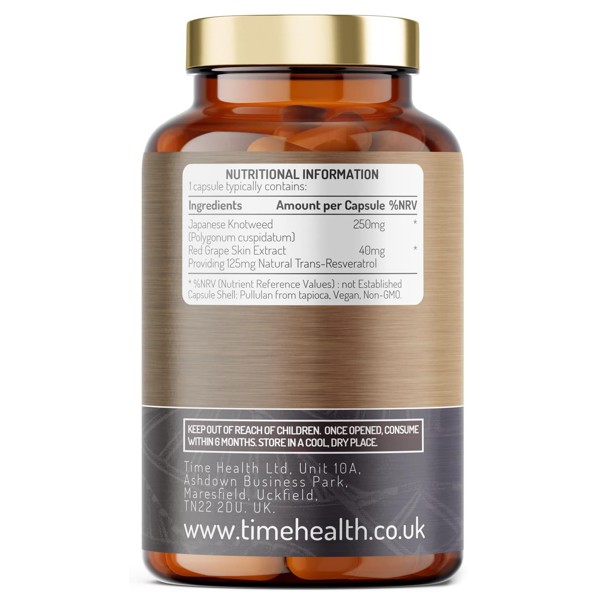 Trans Resveratrol Effective Split Dose by Time Health