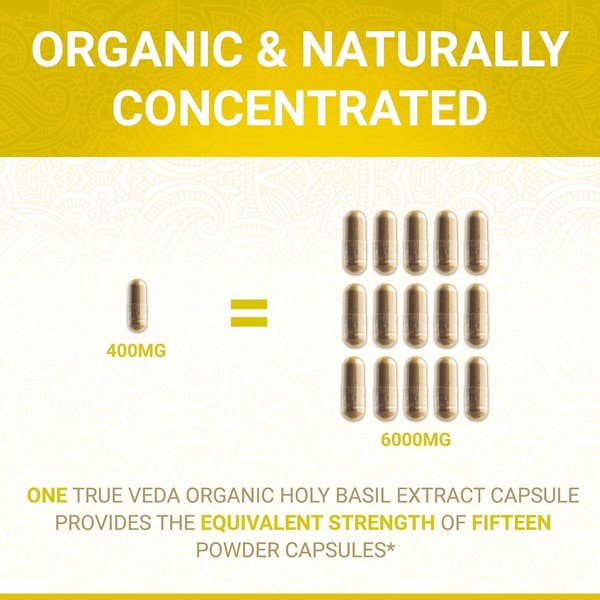 Organic Holy Basil Extract by True Veda