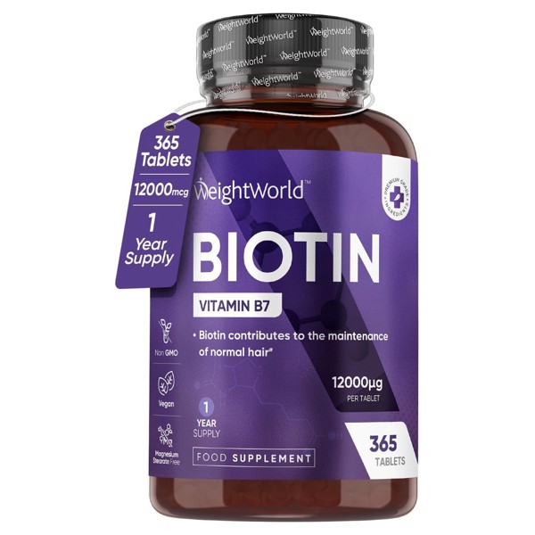 Biotin Hair Growth Supplement by WeightWorld