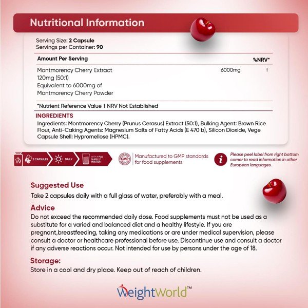 Montmorency Tart Cherry Natural Extract