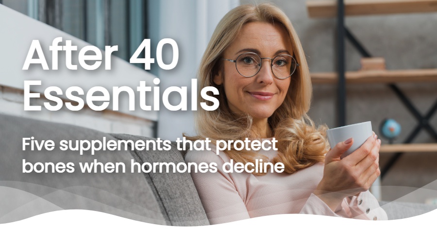 Essential Supplements for Women Over 40: Menopause, Hormones & Bone Health Guide (UK 2025)