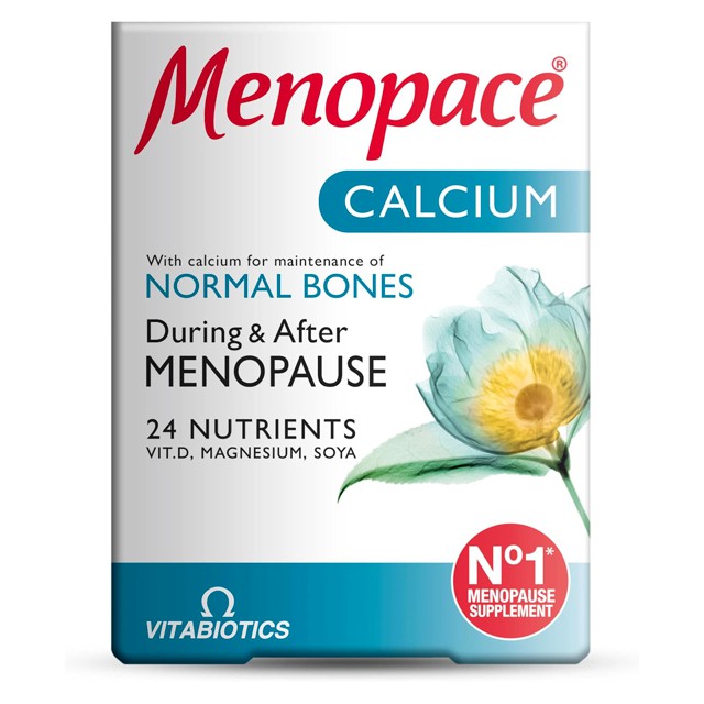 Menopace Calcium - Enhanced Menopause Support by Vitabiotics 1