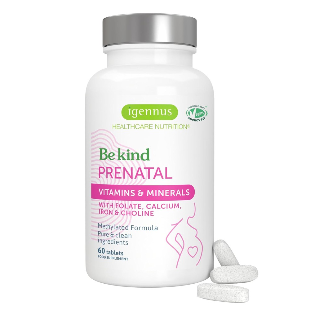 Igennus Advanced Prenatal Multivitamin with Methylfolate & Choline 1