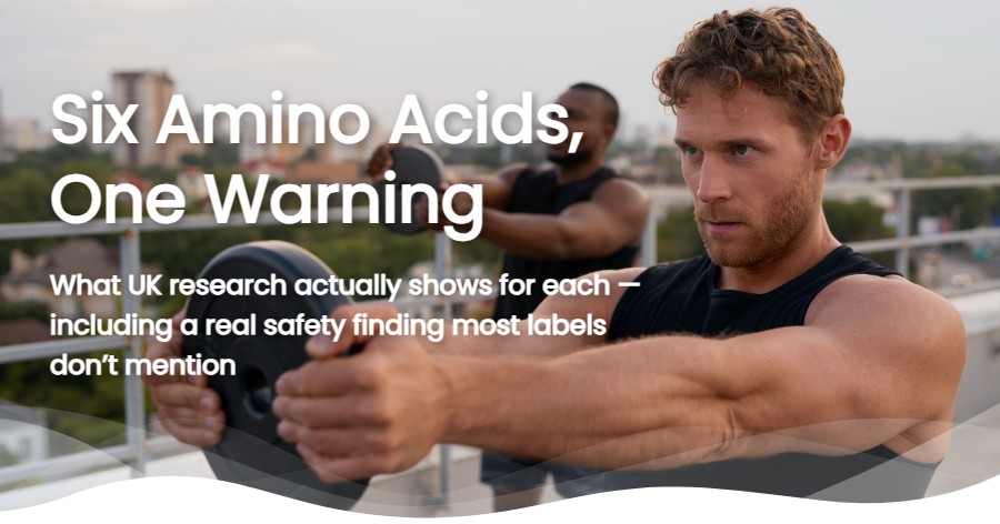 BCAA, CLA, L-Arginine and More: Amino Acids Explained (UK Guide)