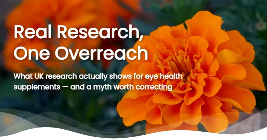 Eye Health Supplements: What UK Research Actually Shows